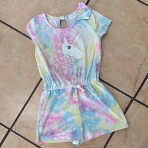 Kids unicorn romper